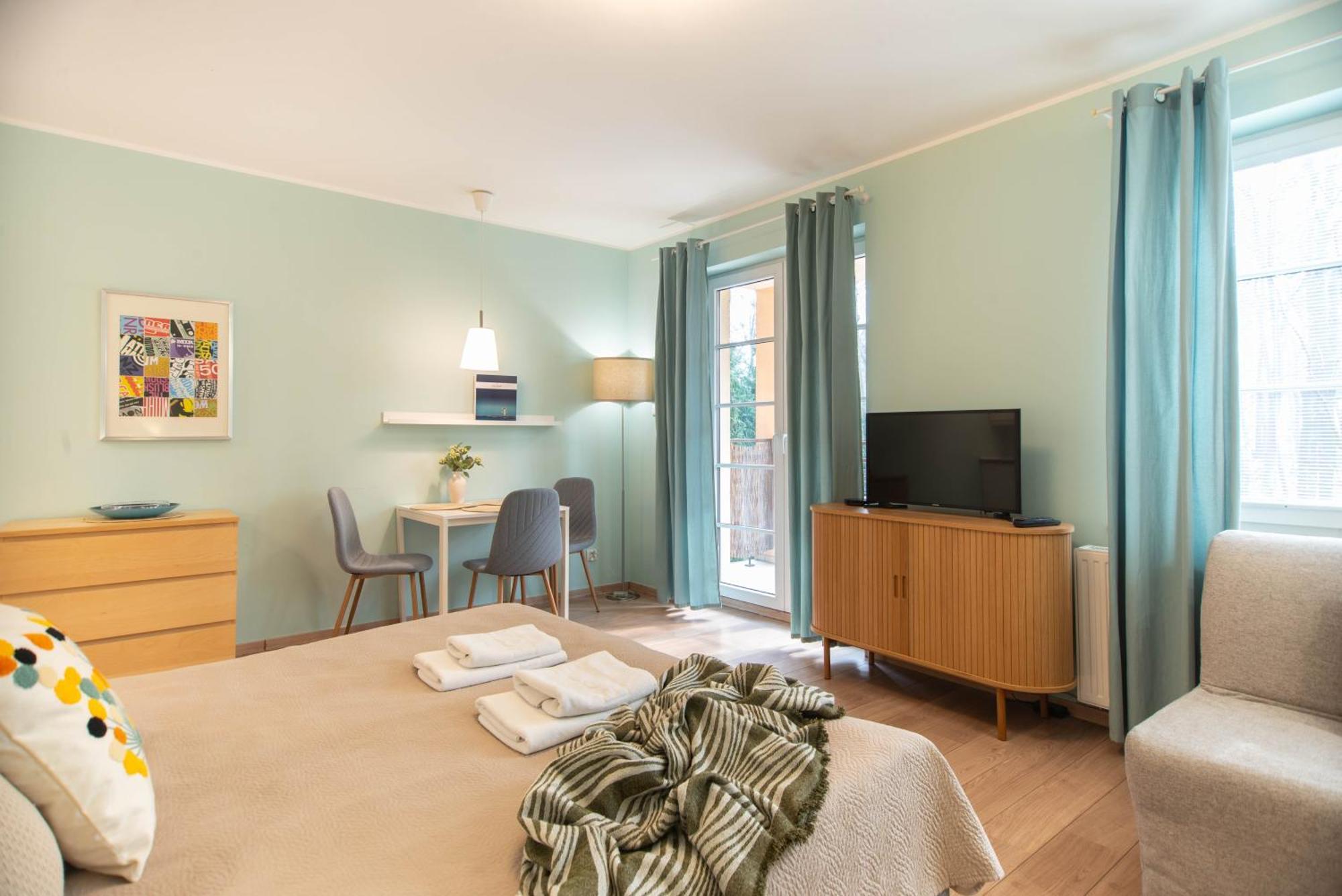 Świnoujście Apartamenty Na Wyspie - Villa Park - Parking מראה חיצוני תמונה